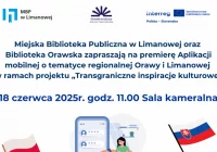 Miejska Biblioteka zaprasza na premierę Aplikacji mobilnej o tematyce regionalnej Orawy i Limanowej - zdjęcie główne