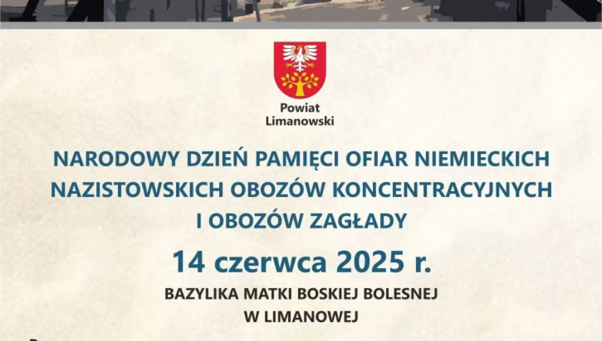 W Limanowej odbędą się obchody Narodowego Dnia Pamięci Ofiar Niemieckich Nazistowskich Obozów Koncentracyjnych i Obozów Zagłady