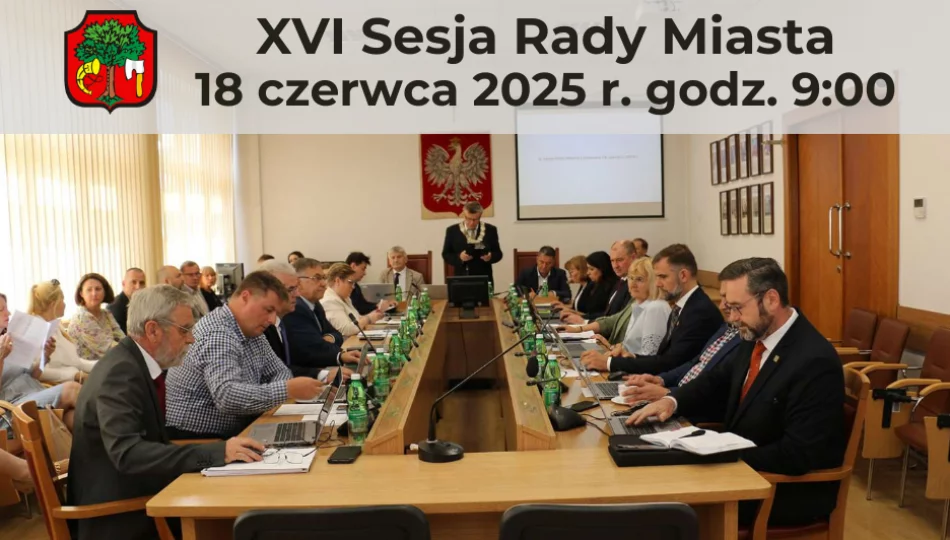Sesja Rady Miasta Limanowa – 18 czerwca godz.9:00 - zdjęcie 1