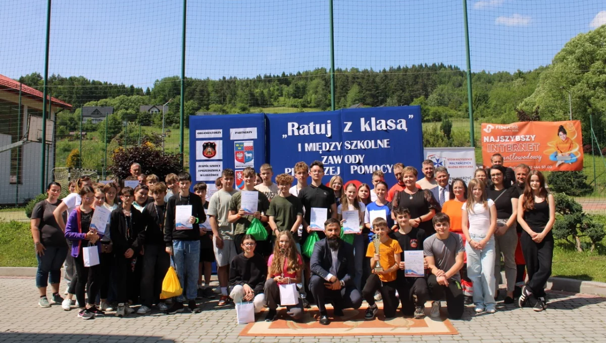 „Ratuj z klasą” międzyszkolne zawody pierwszej pomocy - wyniki
