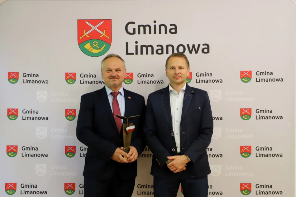 Jan Skrzekut wójt gminy Limanowa nagrodzony za działalność dla rozwoju regionu - zdjęcie 3