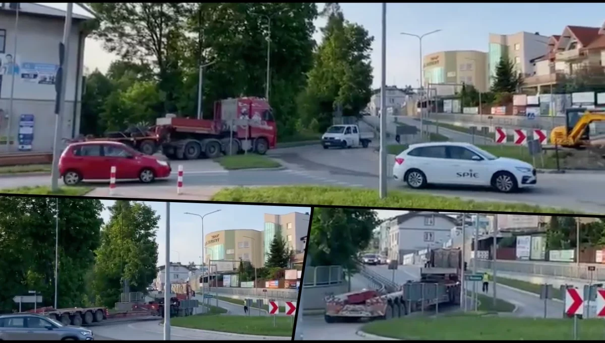 Remont zakończony. Ciężarówką. - pod prąd (WIDEO)