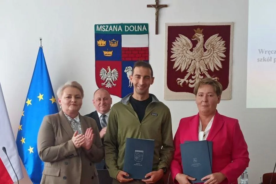 Rekordzista uhonorowany przez władze samorządu - zdjęcie 4