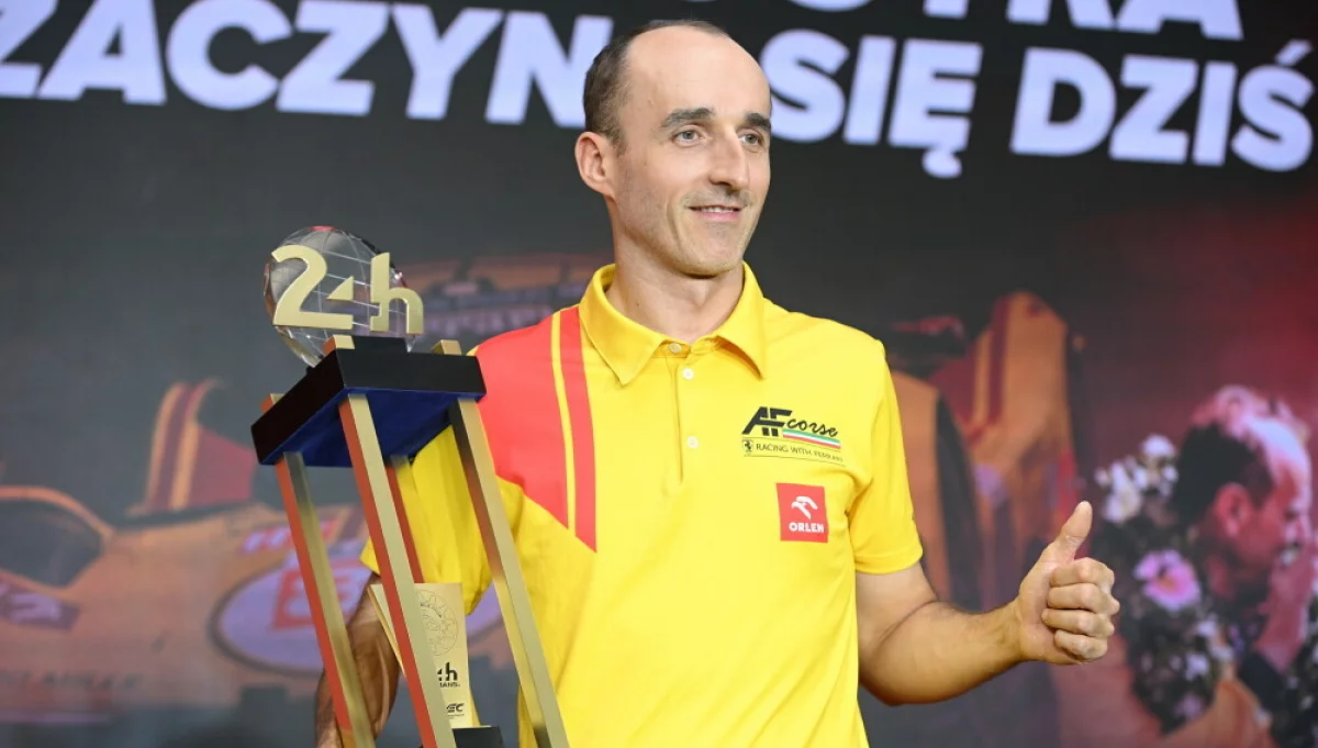 Kubica: zwycięstwo w Le Mans było moim celem