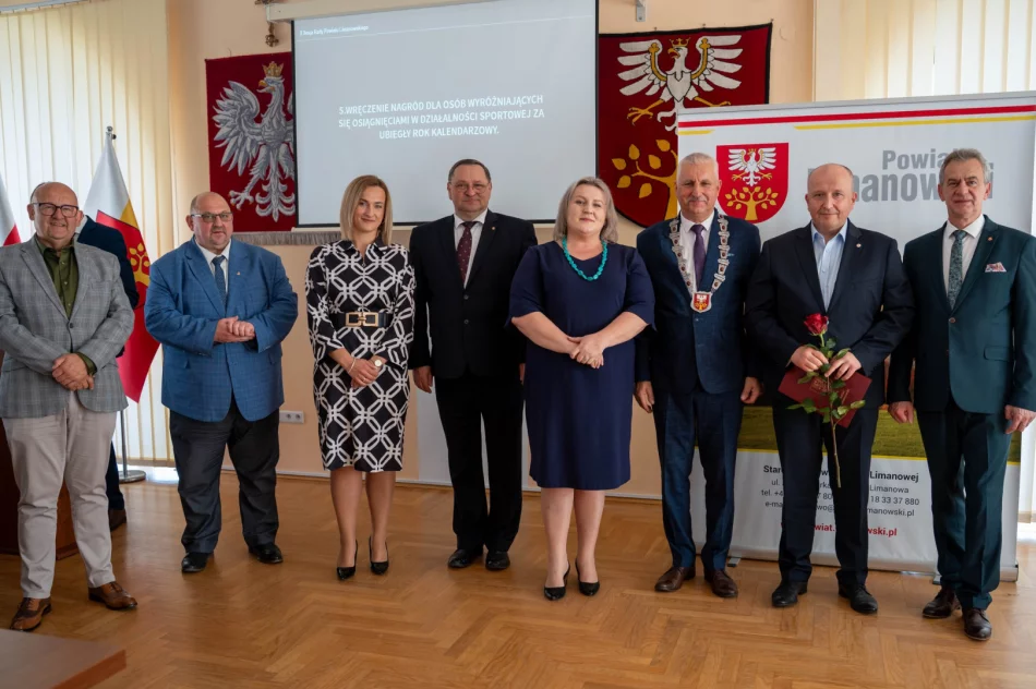 Sportowcy z Limanowszczyzny uhonorowani podczas sesji  - zdjęcie 4