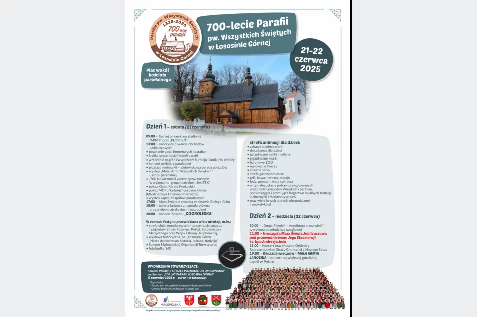 700-lecie parafii. Wystąpi „Mała Armia Janosika” - zdjęcie 2