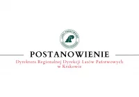 Postanowienie Dyrektora Regionalnej Dyrekcji Lasów Państwowych w Krakowie - zdjęcie główne