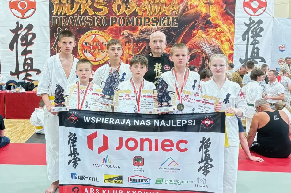 Mistrzostwa Polski z medalami dla limanowskich karateków - zdjęcie 2
