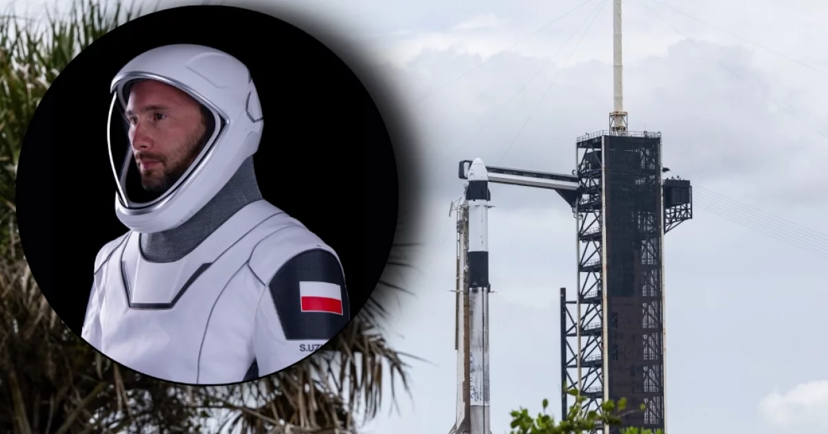 Start misji Axiom: Polak poleci w kosmos (NA ŻYWO)