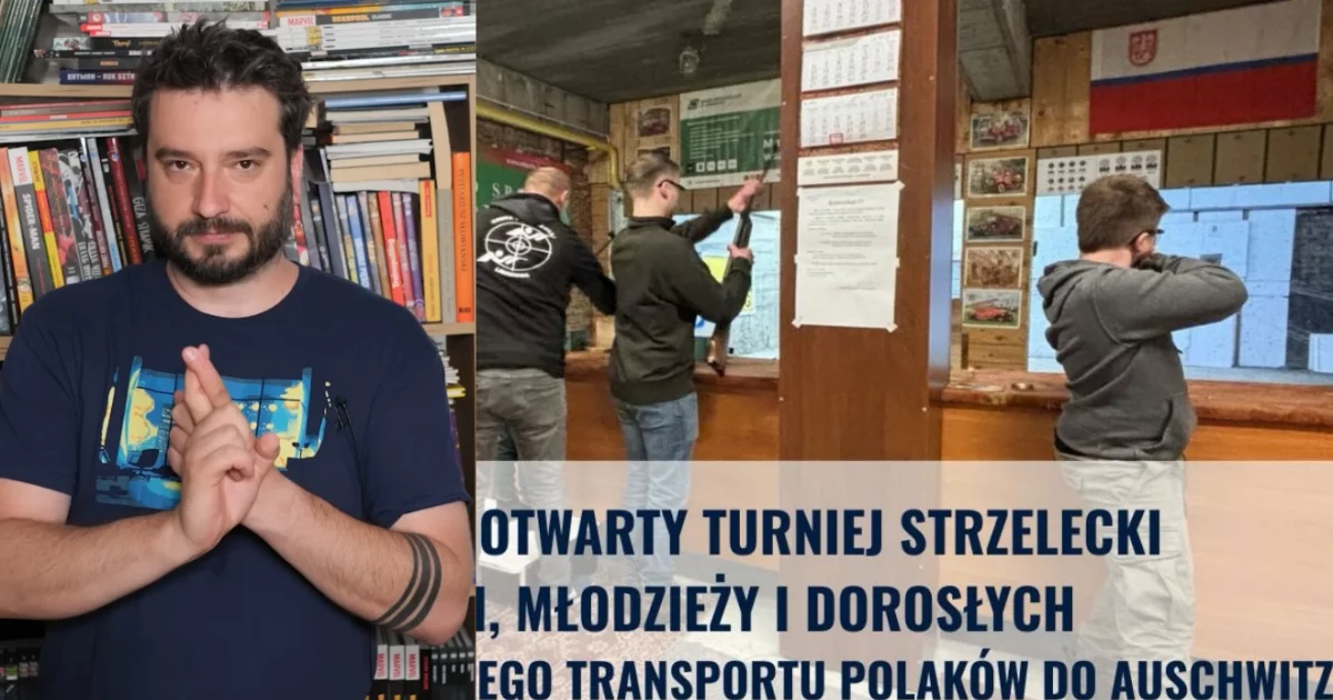 "Zrzucają wszystkich z podium" - turniej strzelecki w rocznicę transportu Polaków do Auschwitz (WIDEO)