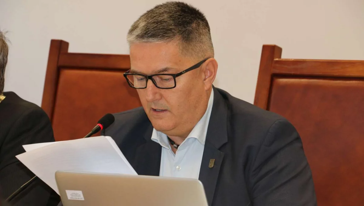 Wiceprzewodniczący Adam Król/fot.: UM Limanowa