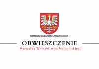 Obwieszczenie Marszałka Województwa Małopolskiego - zdjęcie główne