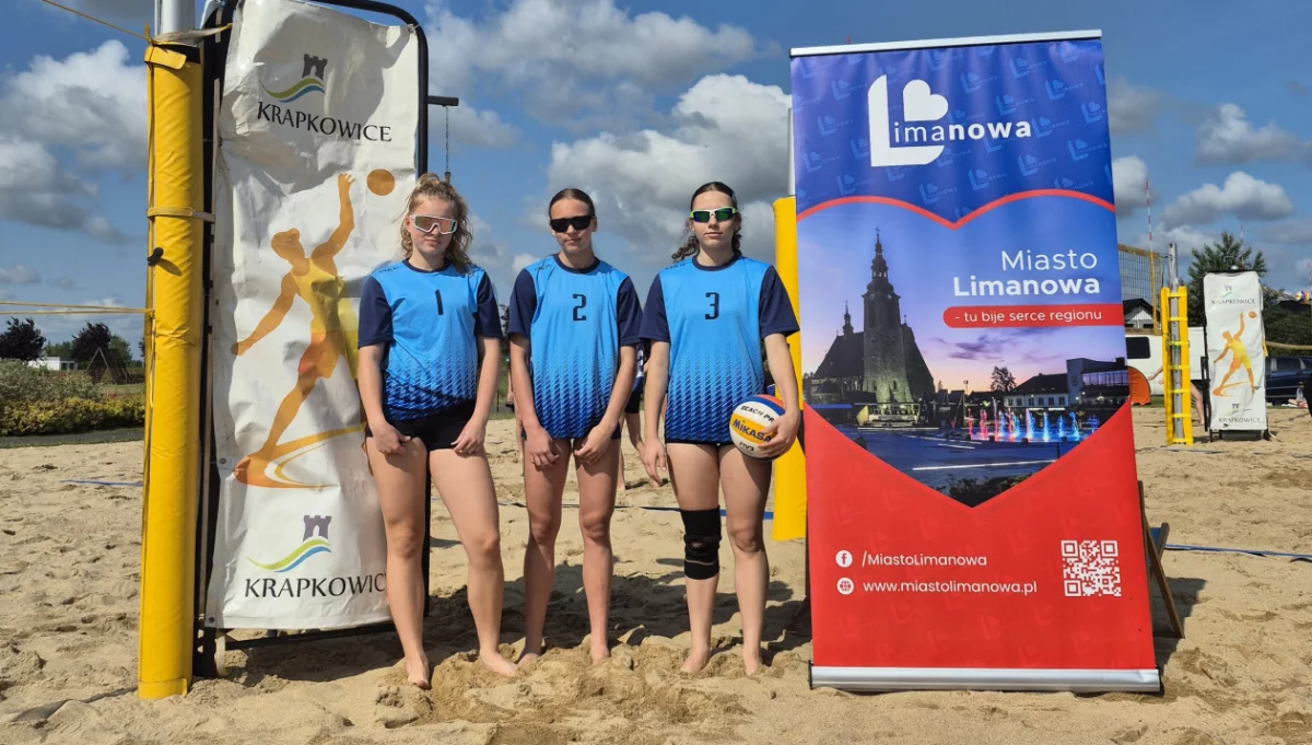 Finał Krajowy w Siatkówce Plażowej w kat. Igrzysk Młodzieży Szkolnej z udziałem dziewcząt z „Jedynki”
