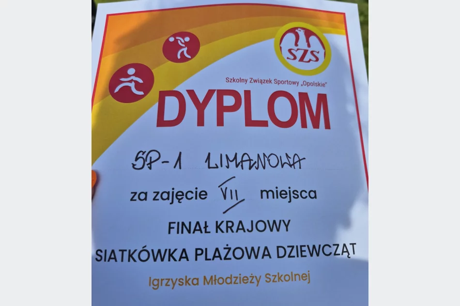 Finał Krajowy w Siatkówce Plażowej w kat. Igrzysk Młodzieży Szkolnej z udziałem dziewcząt z „Jedynki” - zdjęcie 7