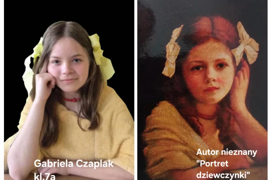 Innowacja „Z dystansem do sztuki” w klasach siódmych pn. „Żywe obrazy” w Szkole Podstawowej Nr 2 - zdjęcie 13