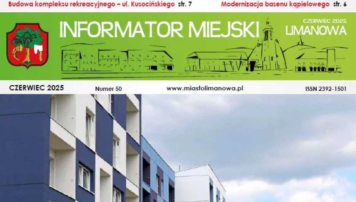 Zapraszamy do lektury najnowszego numeru Informatora Miejskiego