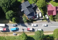 Zderzenie dwóch pojazdów na DK28 - zdjęcie główne