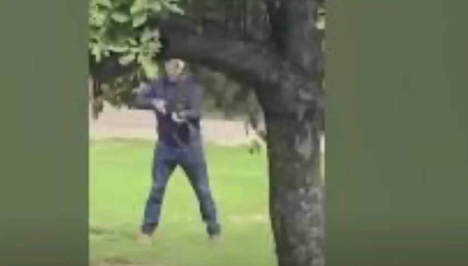 Strzelanina w Starej Wsi - nagranie - zdjęcie 1