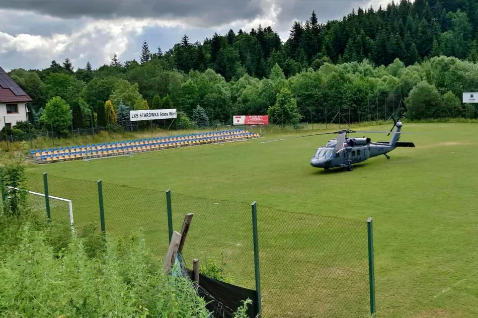 Strzelanina - noc i drugi dzień poszukiwań Tadeusza Dudy. Black Hawk znów w powietrzu - zdjęcie 8