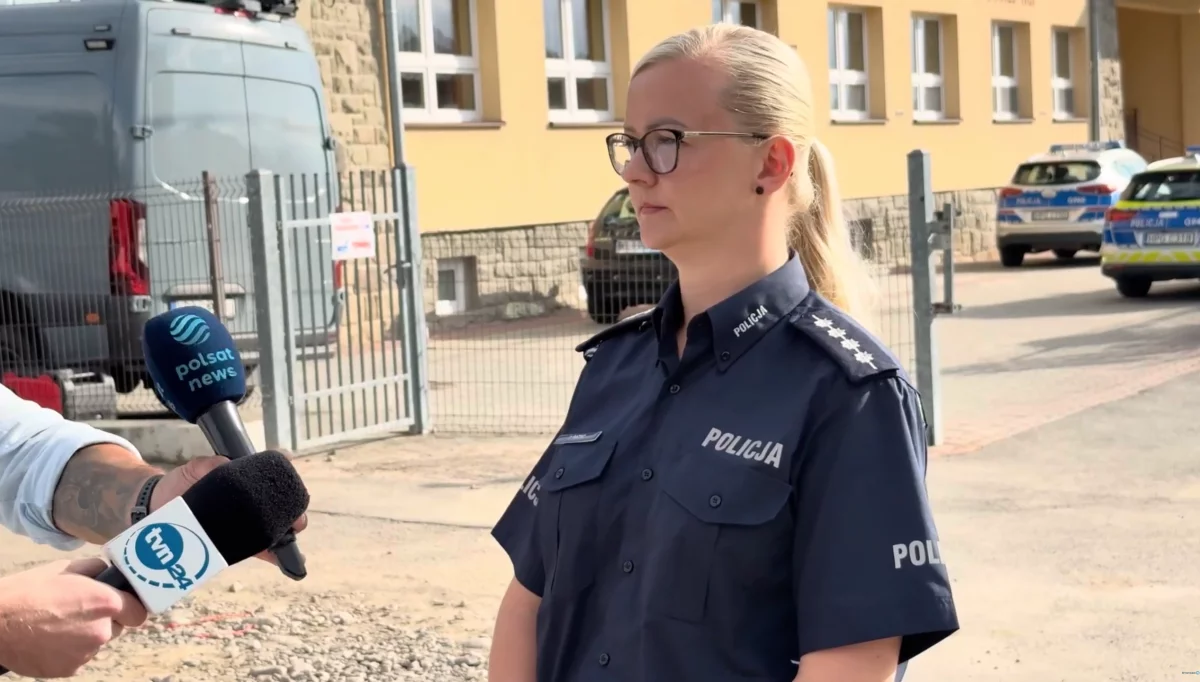 "Widziany był po ciemku, przypominał podejrzanego posturą" - konferencja policji