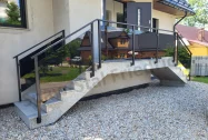 Bramy, balustrady,zadaszenia,schody-stal czarna i aluminium - zdjęcie główne