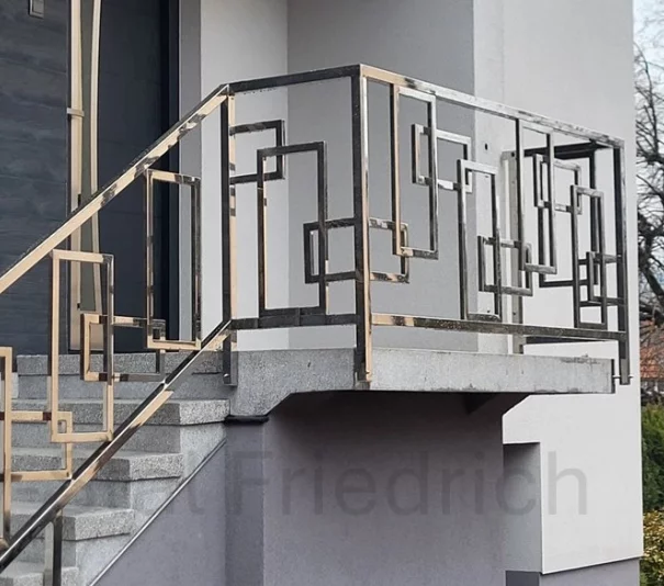 Balustrady balkonowe, schodowe, poręcze,bramy, przęsła ze stali nierdzewnej INOX - Zdjęcie główne