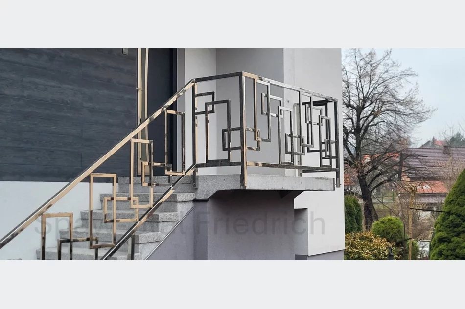 Balustrady balkonowe, schodowe, poręcze,bramy, przęsła ze stali nierdzewnej INOX - zdjęcie 2
