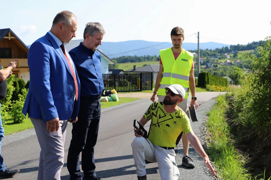 Odbiór końcowy drogi gminnej Stara Wieś – Zakopane - zdjęcie 4