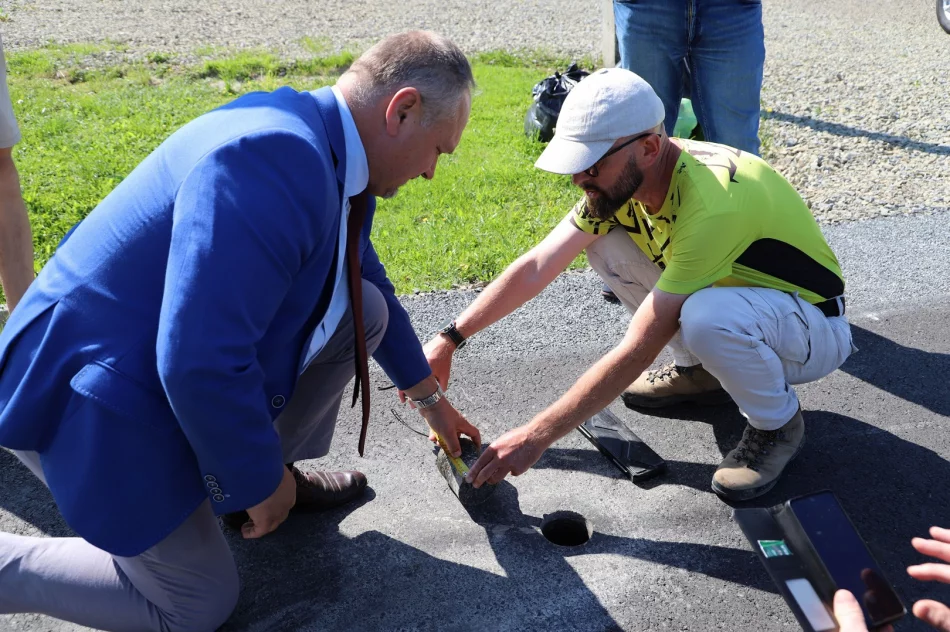 Odbiór końcowy drogi gminnej Stara Wieś – Zakopane - zdjęcie 9