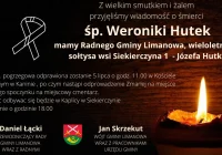 Kondolencje z powodu śmierci mamy Radnego Gminy Limanowa Józefa Hutka - zdjęcie główne