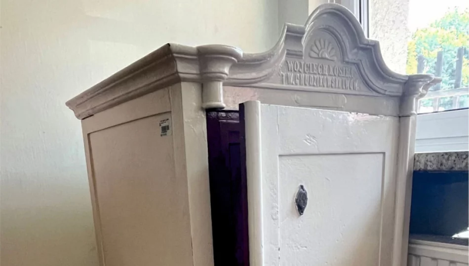 Szpital wystawił na sprzedaż zabytkowy sejf z 1911 roku - zdjęcie 1