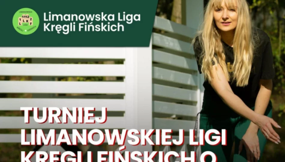 5 lipca na Orliku przy ul. Zygmunta Augusta odbędzie się Turniej Limanowskiej Ligi Kręgli Fińskich - zdjęcie 1