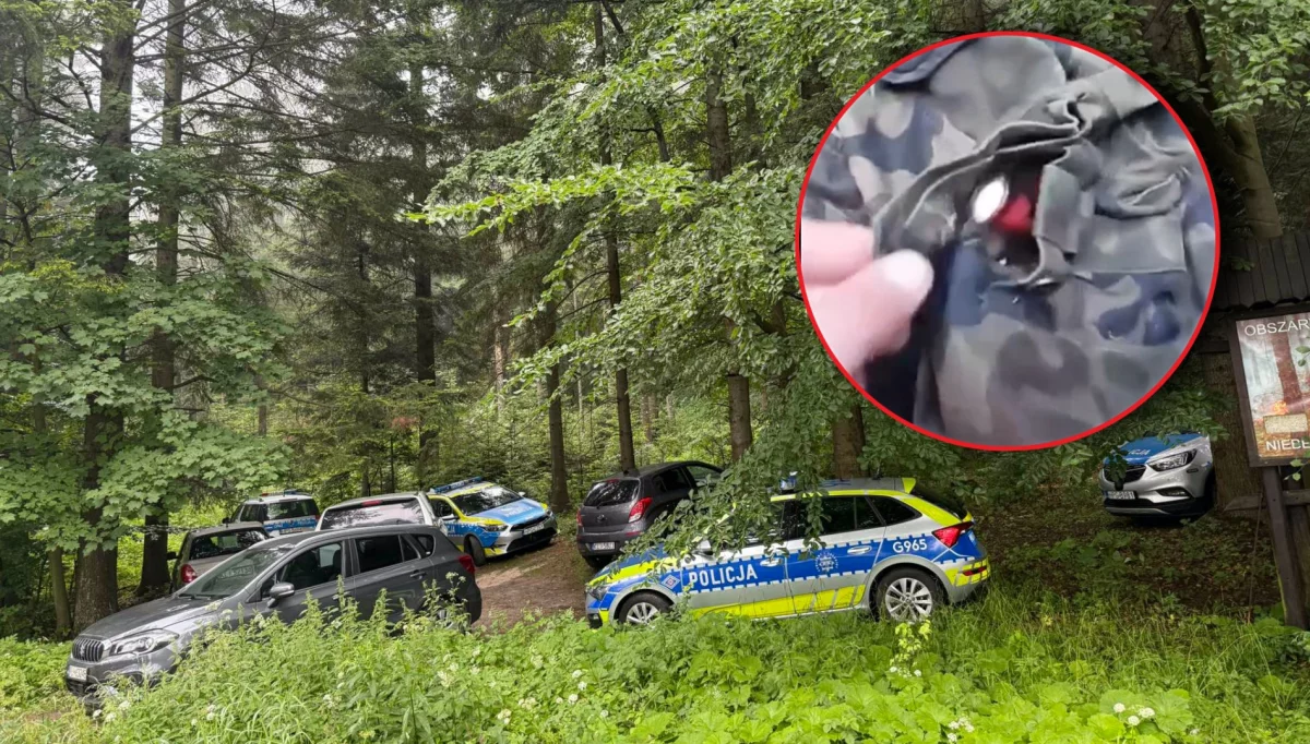 Policja nie znalazła dowodów? Rzeczy Tadeusza Dudy ujawnił cywil 50 m obok