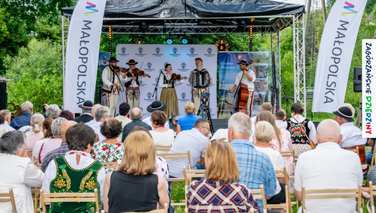 II Festiwal Folkloru i Tradycji w Kasinie Wielkiej/fot.: UG Mszana Dolna
