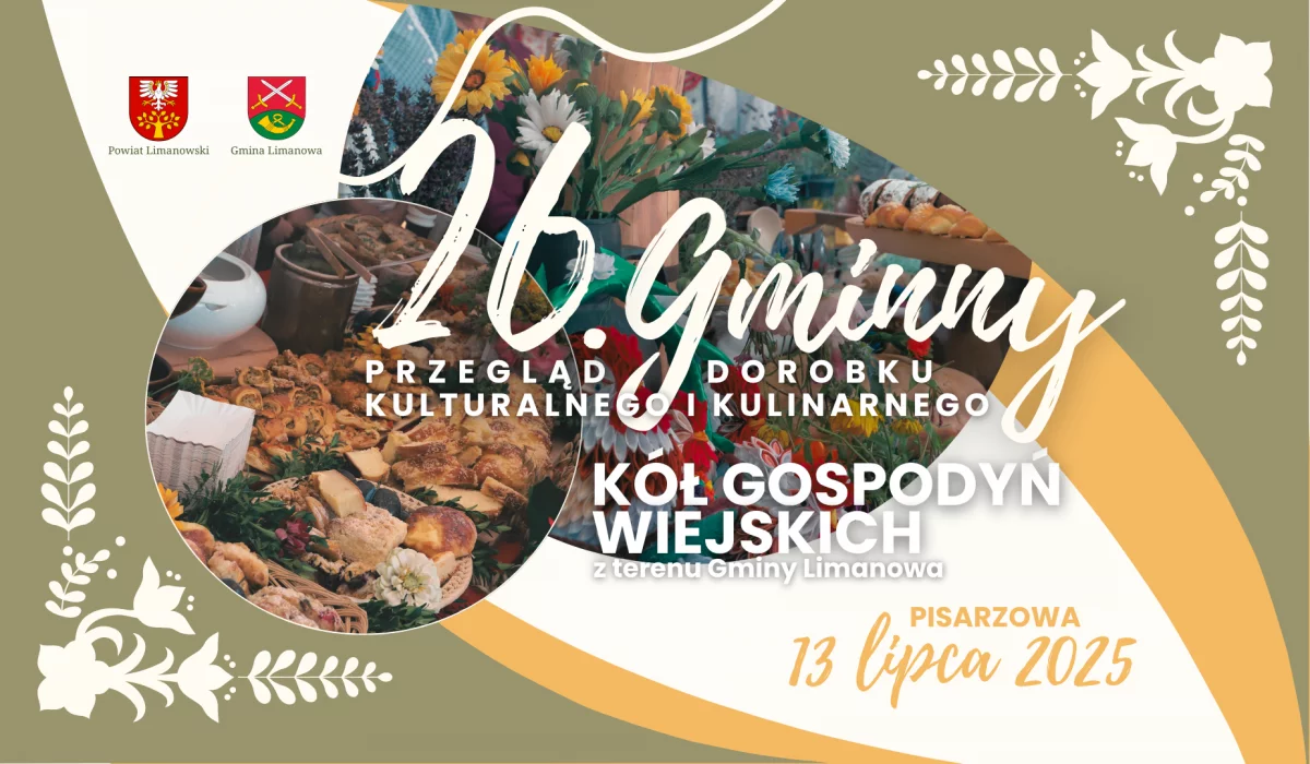 Przed nami 26 Przegląd Dorobku Kulturalnego i Kulinarnego Kół Gospodyń Wiejskich