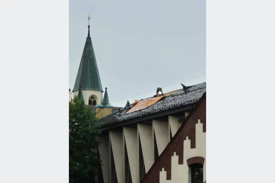 Silny front pogodowy nad Małopolską. Ponad 420 interwencji strażaków - zdjęcie 5