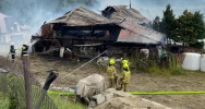  W akcji 48 strażaków z kilku jednostek - zdjęcie 4