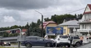 Kolizja trzech samochodów na DK28 - korki - zdjęcie 3
