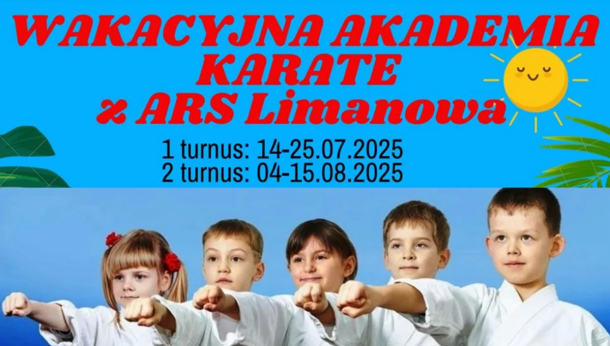 WAKACYJNA AKADEMIA KARATE z ARS Limanowa