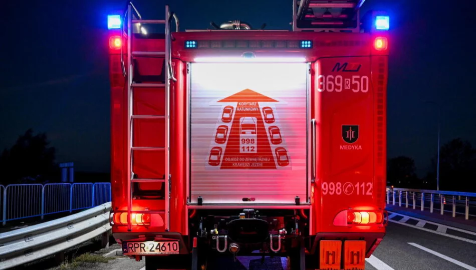 ​Straż pożarna: 961 interwencji w środę - zdjęcie 1