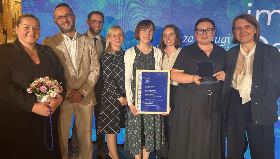 Limanowski Dom Kultury z nagrodą im. Oskara Kolberga - zdjęcie 1
