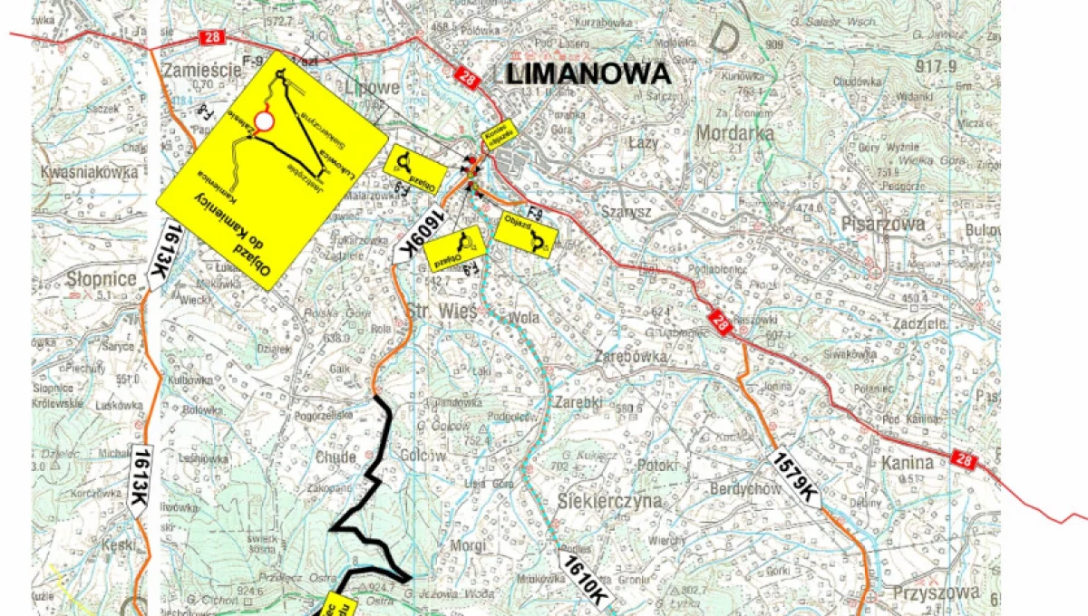 Utrudnienia i zamknięcia dróg podczas 16. Wyścigu Górskiego „Limanowa – Przełęcz pod Ostrą”