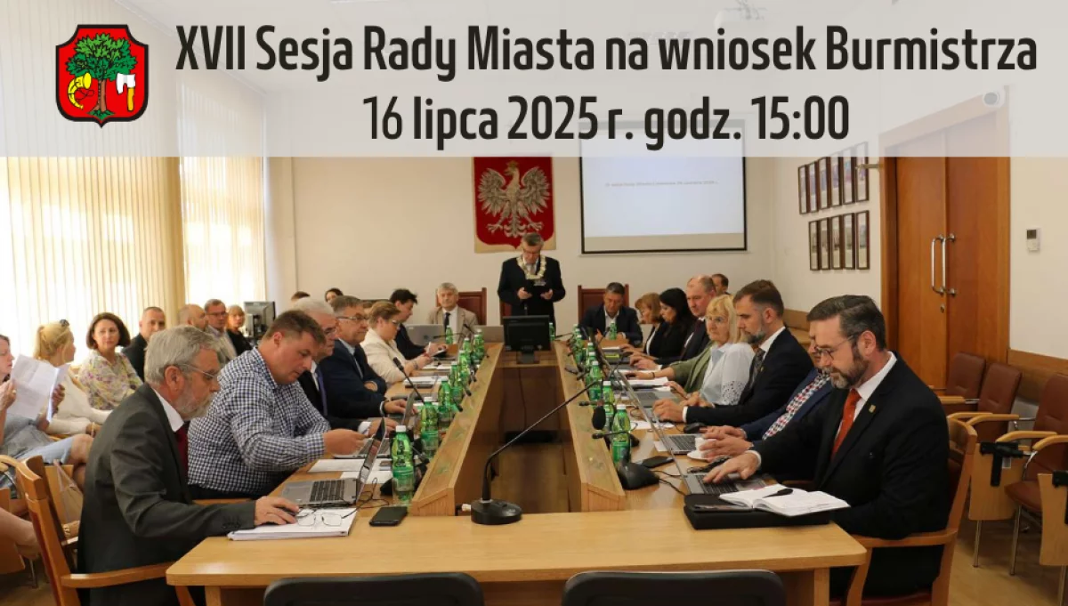 Sesja Rady Miasta na wniosek Burmistrza Miasta Limanowa – 16 lipca godz.15:00