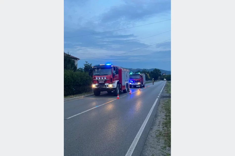 Pożar BMW, interweniowała straż pożarna - zdjęcie 4