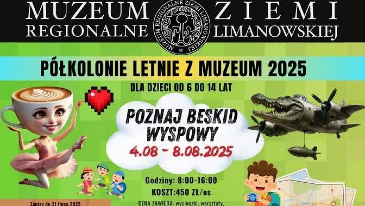 Do 21 lipca trwają zapisy na Półkolonie Letnie z Muzeum