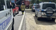 Śmiertelny wypadek na DK 28, mieszkaniec Limanowszczyzny w szpitalu - zdjęcie 5