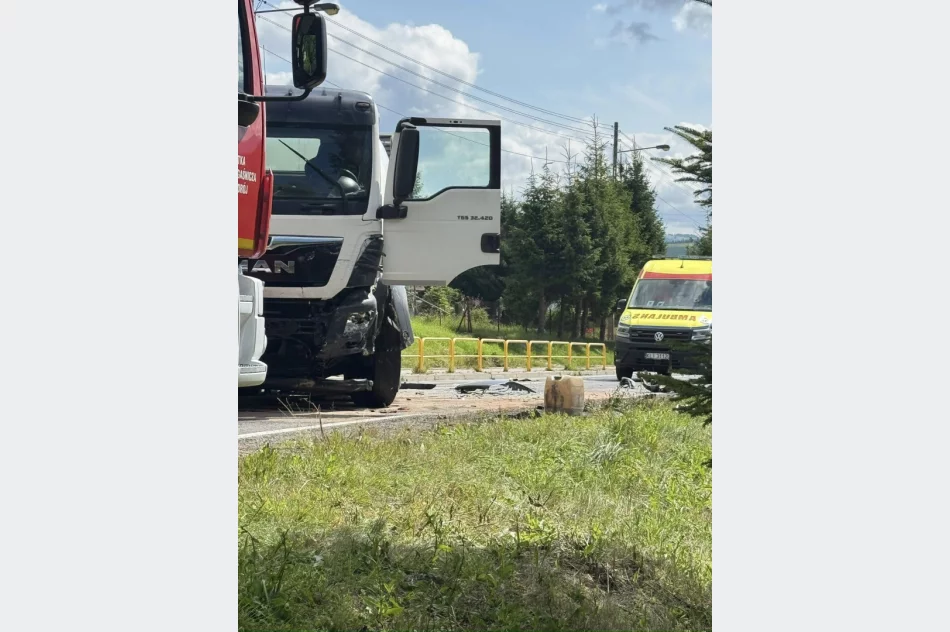 Śmiertelny wypadek na DK 28, mieszkaniec Limanowszczyzny w szpitalu - zdjęcie 6