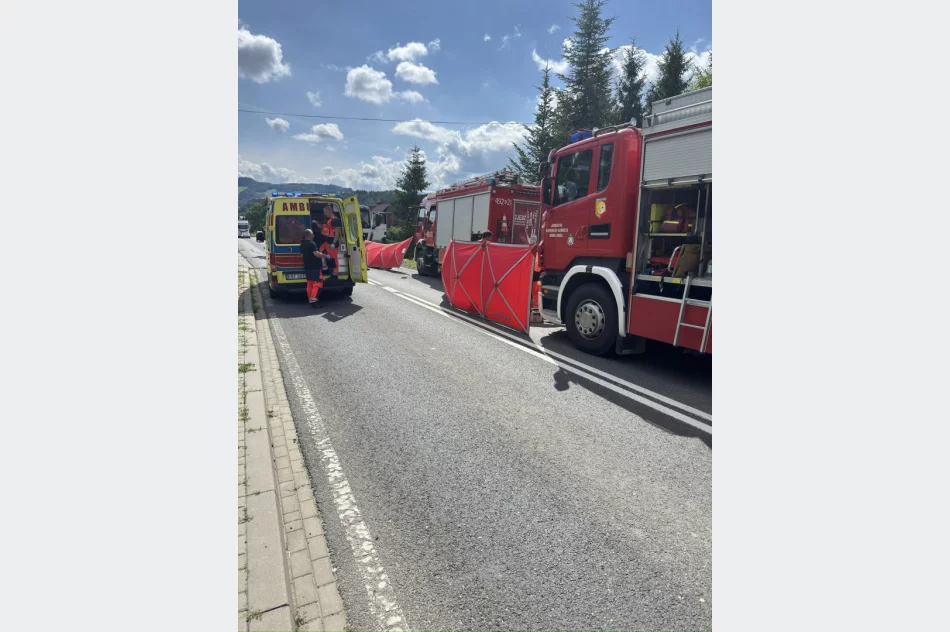 Śmiertelny wypadek na DK 28, mieszkaniec Limanowszczyzny w szpitalu - zdjęcie 8