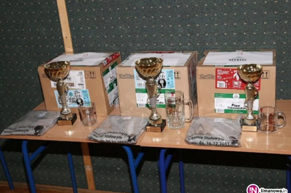 Krzysztof Sobczak zwycięzcą I Memoriału  im. Piotra Pięty w tenisie stołowym - zdjęcie 4