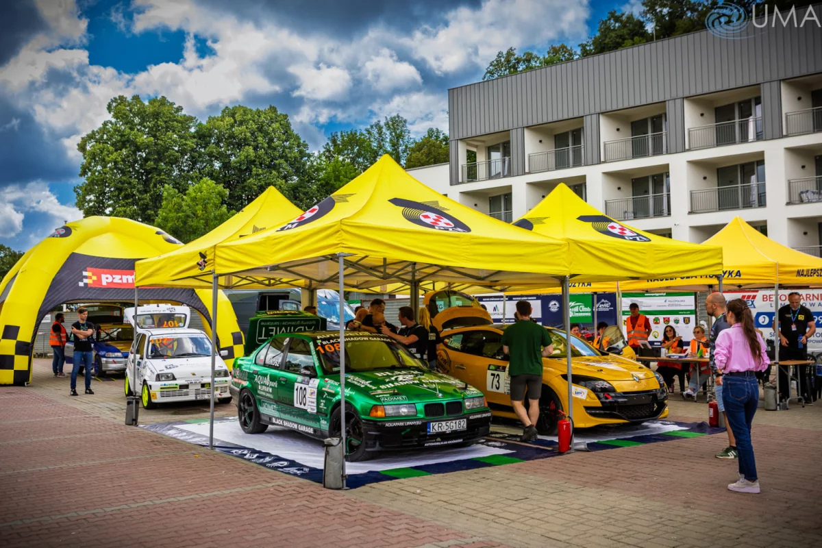 115 kierowców na starcie wyścigu górskiego w Limanowej